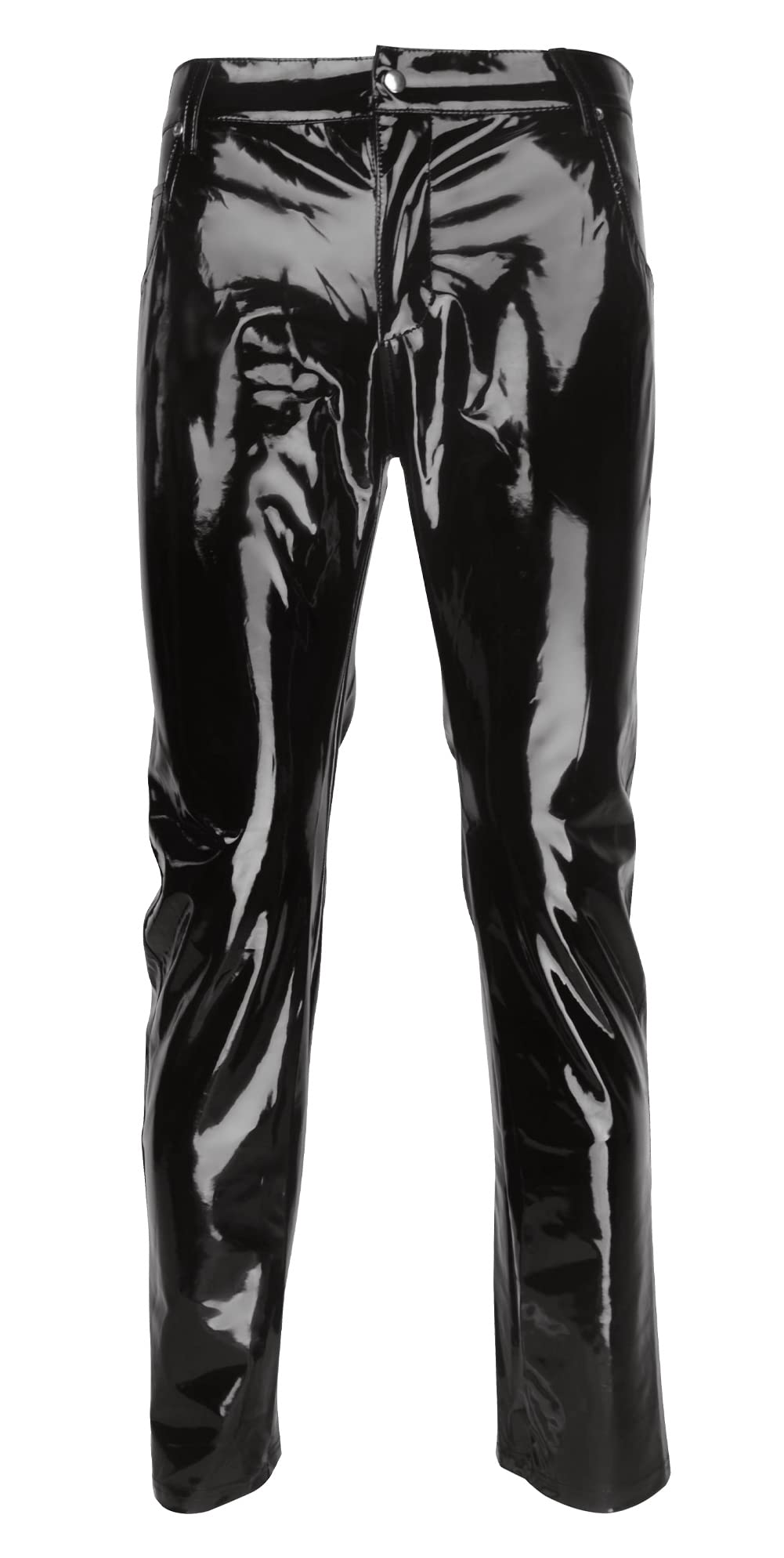 Buy Maeu Men’s Shiny Wetlook Latex Pants Online at desertcartINDIA