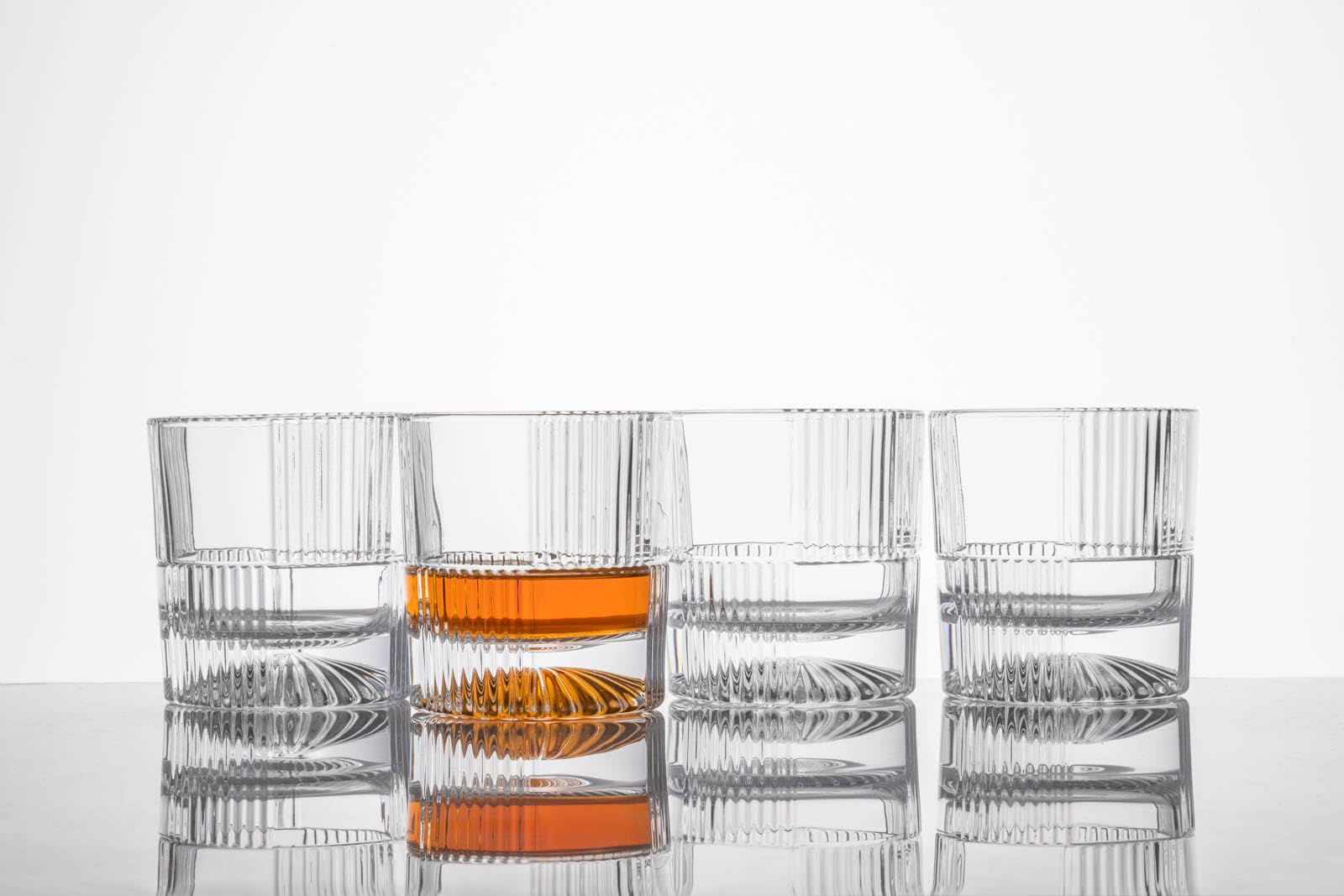 Verres à whisky solides et résistants avec base lourde pour spiritueux et cocktails