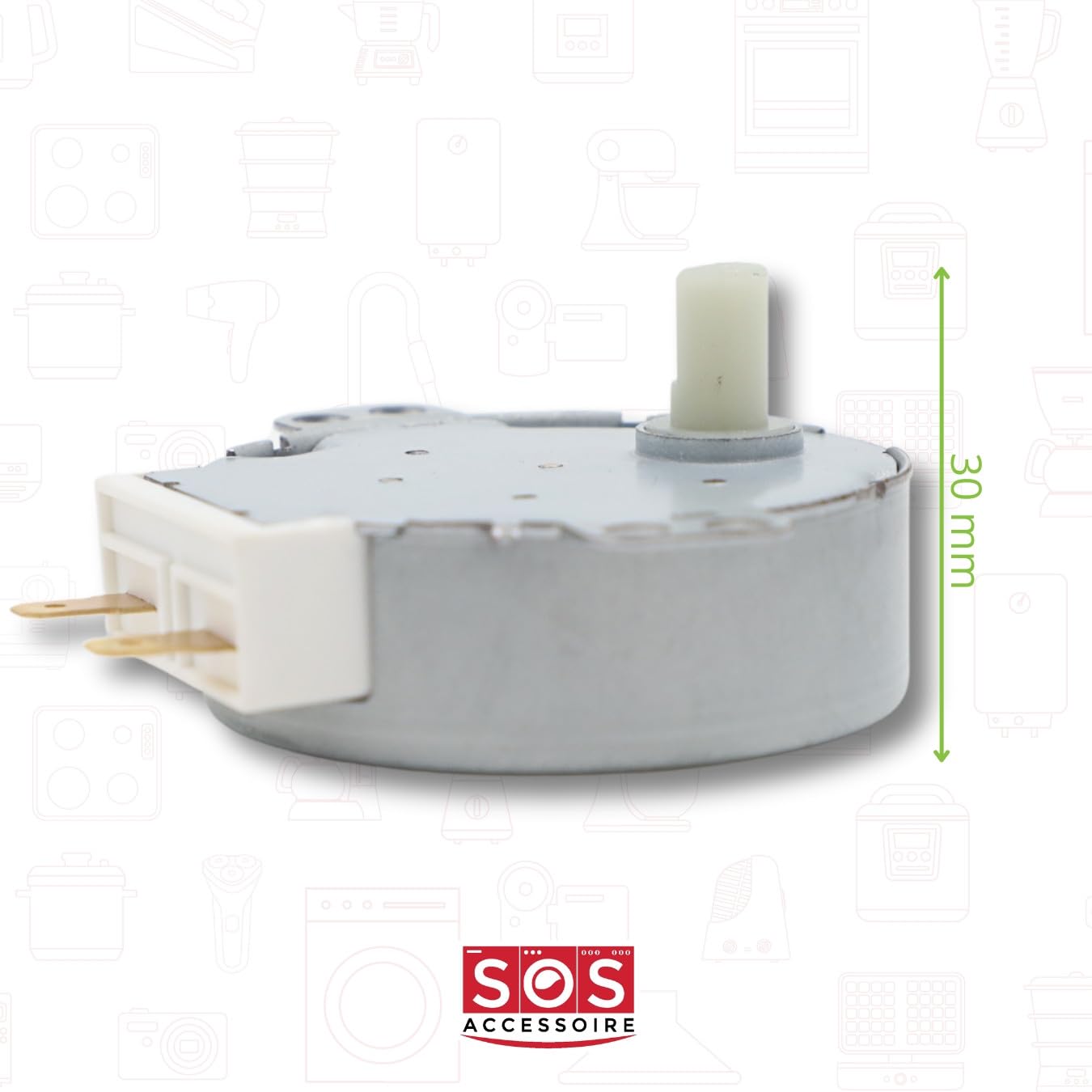 LUTH Premium Profi Parts - Filtre à Charbon Actif Rond Compatible Avec