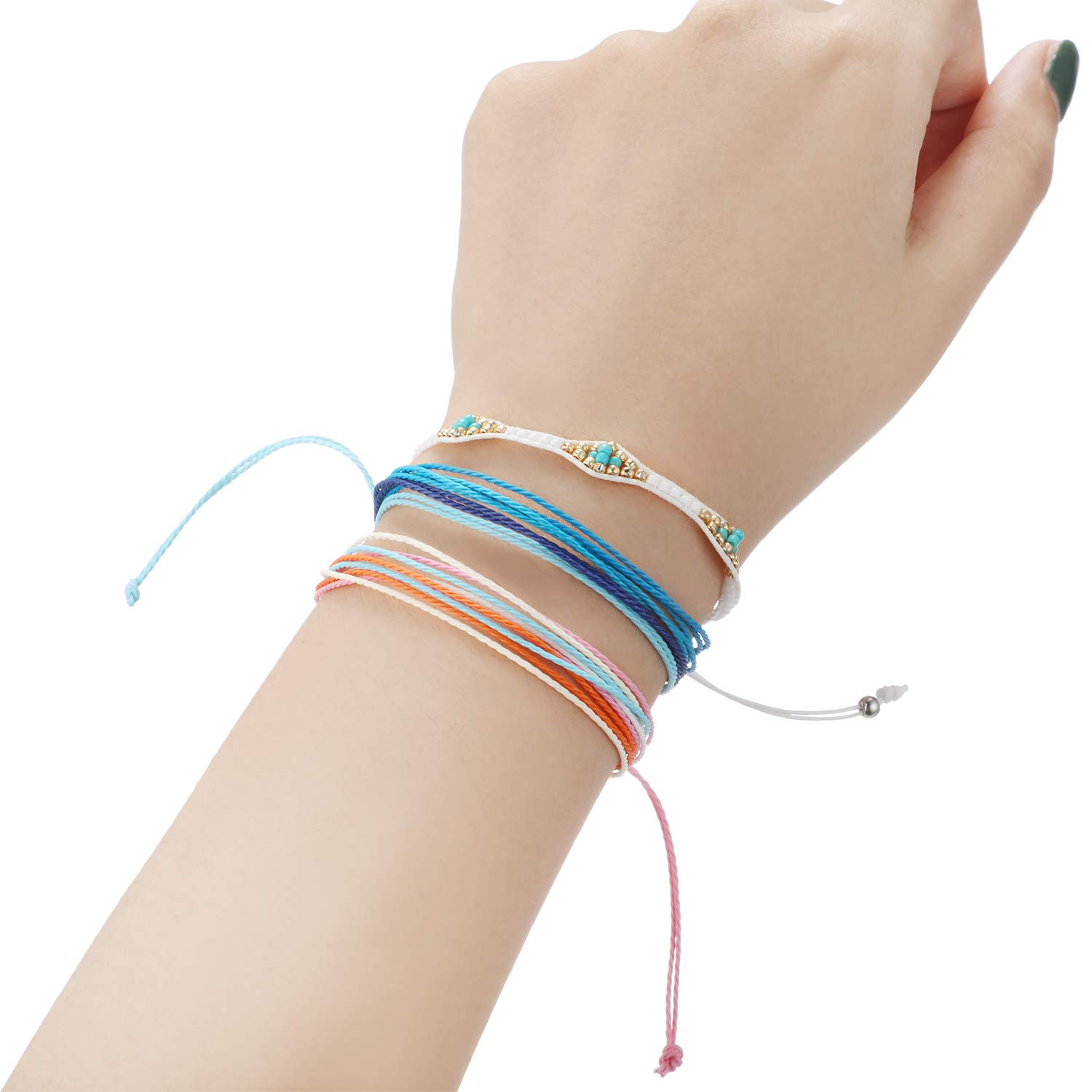 30 Colors 1mm Waxed Cord Beading Thread for DIY Macrame Necklace Bracelet Jewelry Making String, 10m Each Color - Image 7