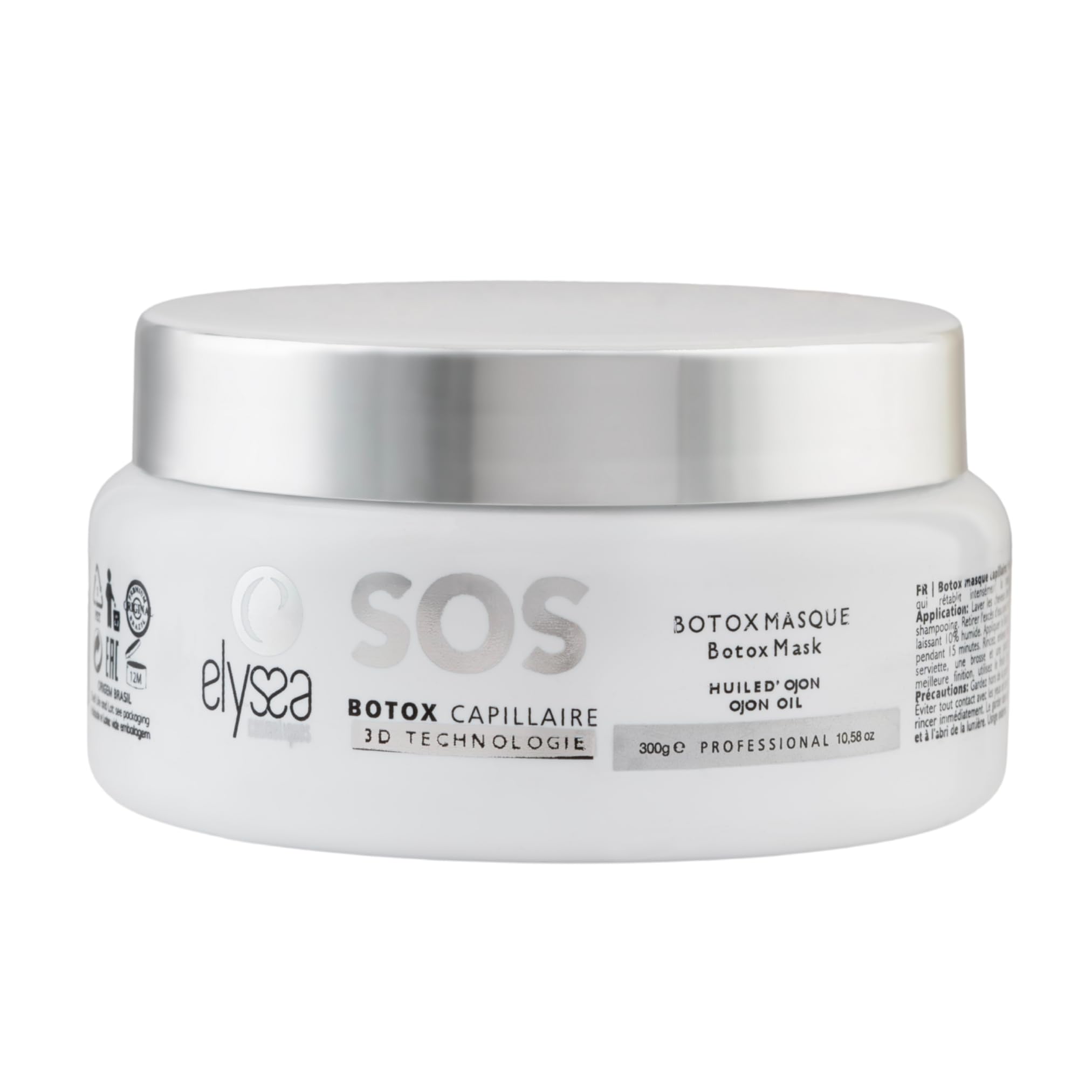SOS Blowtox Collagène Capillaire 300gr | Soin Intensif Lissant et Réparateur, Cheveux Nourris | Soin Profond pour Cheveux Abîmés (300gr)