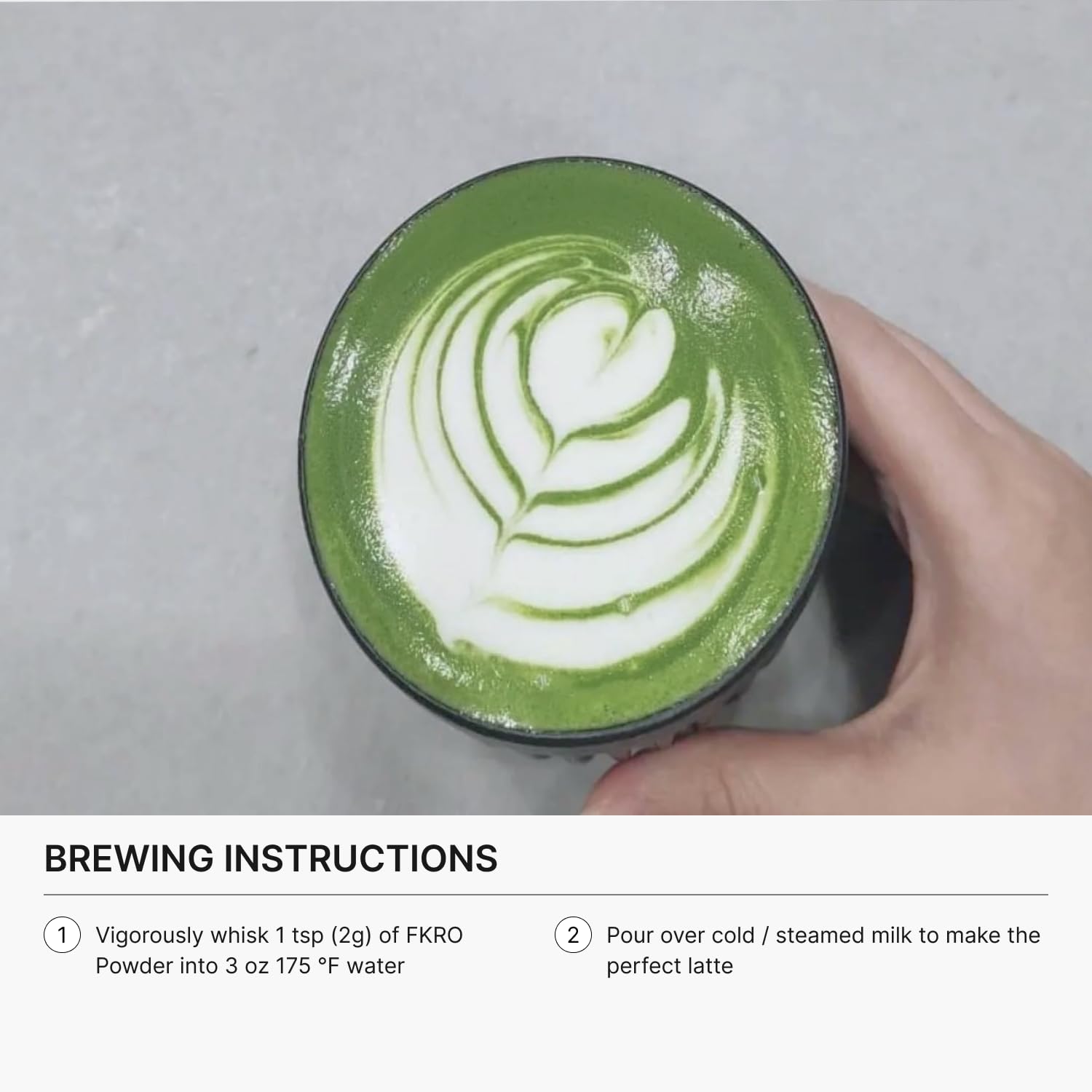 FKRO Organic Ceremonial Grade Matcha Green Tea Powder 1st Harvest Single Origin Single Saemidori Cultivar Flown in Fresh — view 6