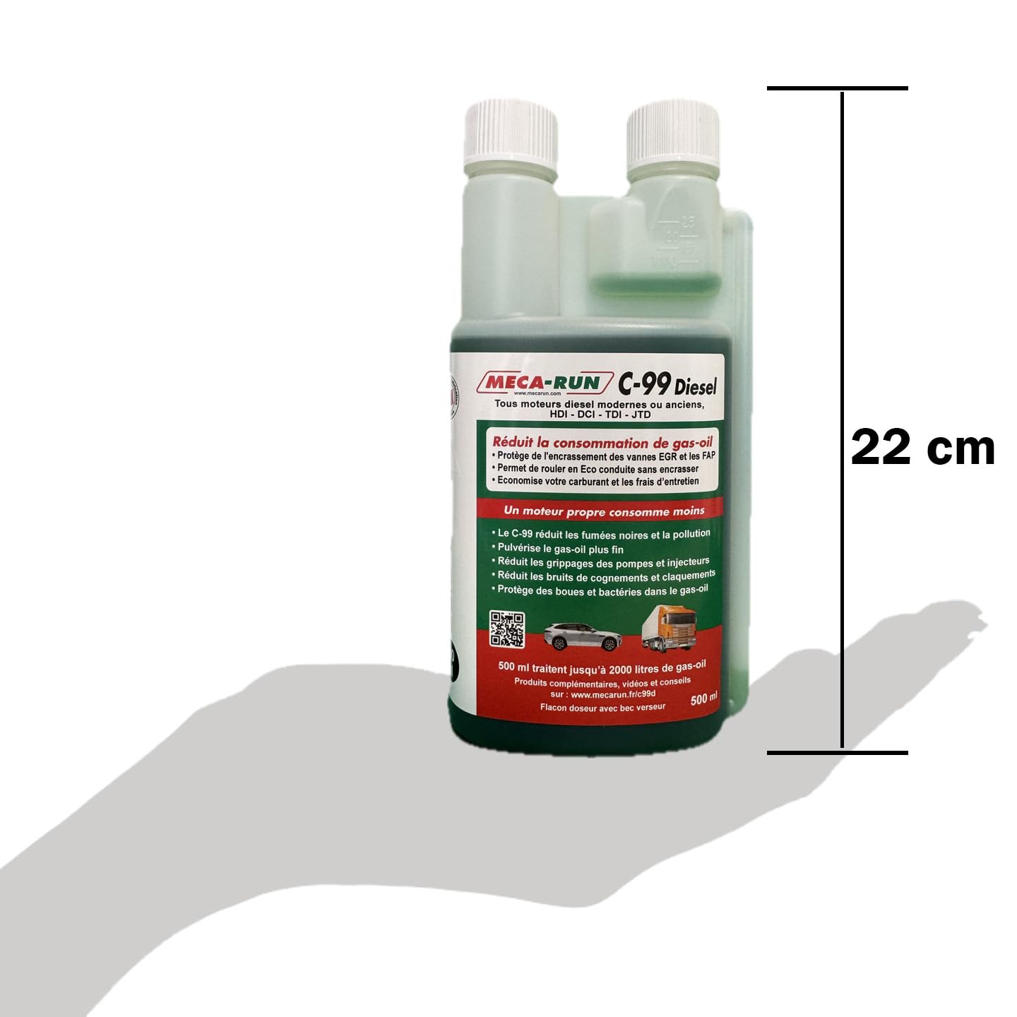 MECA-RUN C99 500ml Additif Diesel