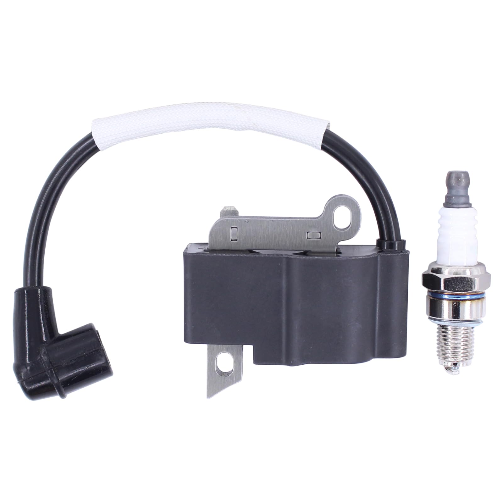 Zündspule Zündkerze Zündmodul elektronisch Zündspulenmodul Motor Zündung Spule Zündkerzen Modul für Stihl MS 170 MS170 2-Mix MS180 MS 180 2 Mix Motorsäge