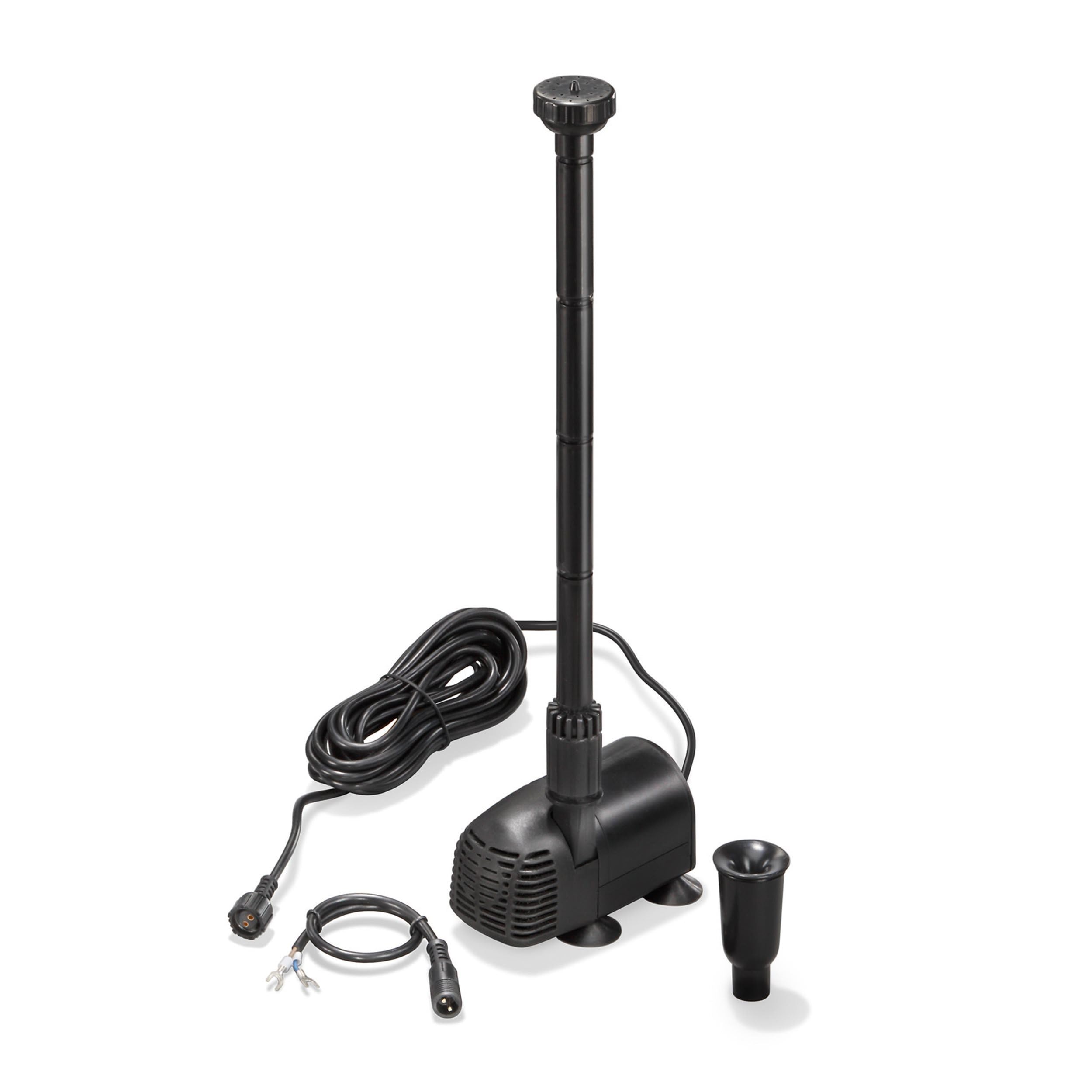 Pompe De Bassin Solaire Esotec WaterSplash 1350 - 12-24V, Débit 1560L/h, IP68 - Rechange Universelle