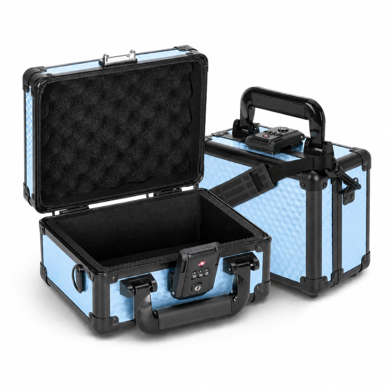 PSA鑑定用収納ケース　アタッシュケース ストレージボックス アルミ製4列訳あり Amazon.co.jp: Caseland 鑑定済みトレカ用 アタッシュケース