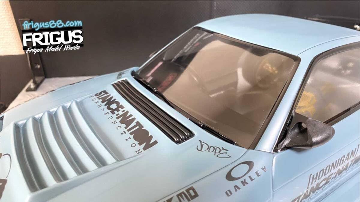 Amazon.co.jp: 塗装済完成品180SX D-MAX SHIBATA製 R31W438 フル