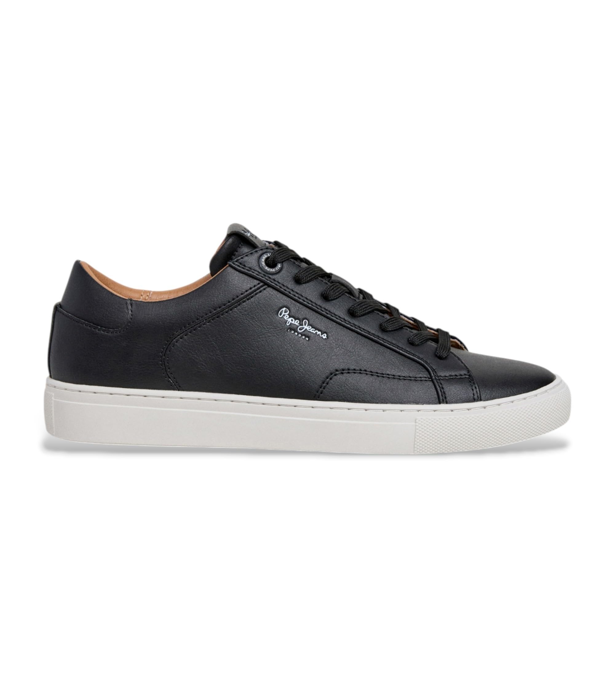 Pepe Jeans Men's Joe Basic Sneak, Black (Black), 11
