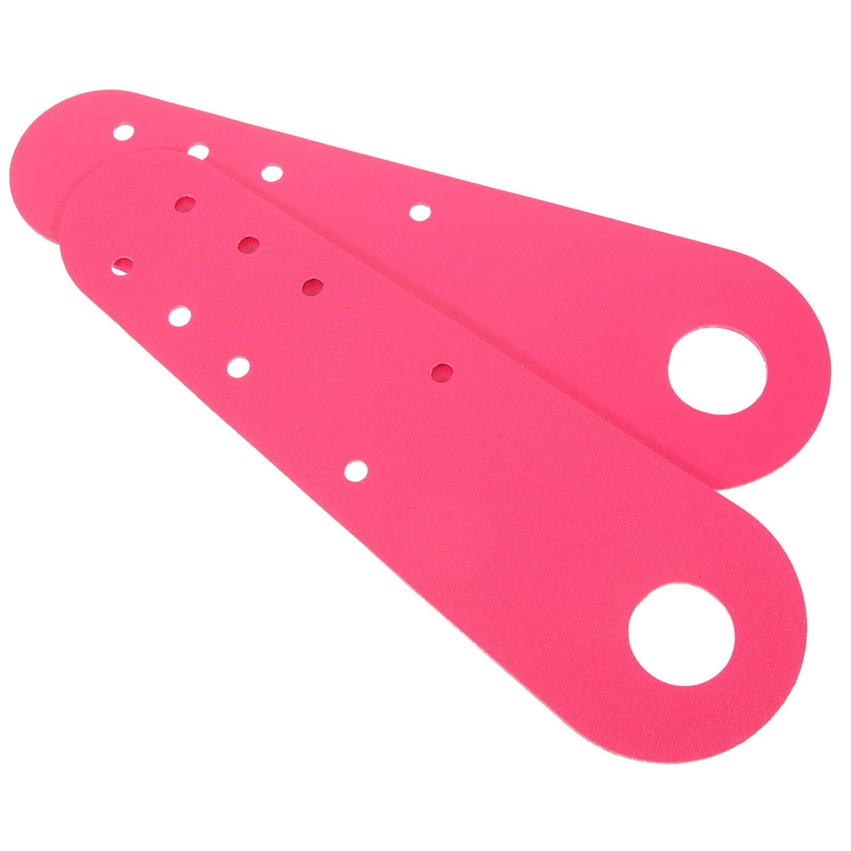 Mipcase 1 Pair Roller Skate Toe Cover Toe Protectors Guards Pads Inline Skates Skating Caps Protection Attachment Protectors Toe Protective Accessory Covers for Pink Leather