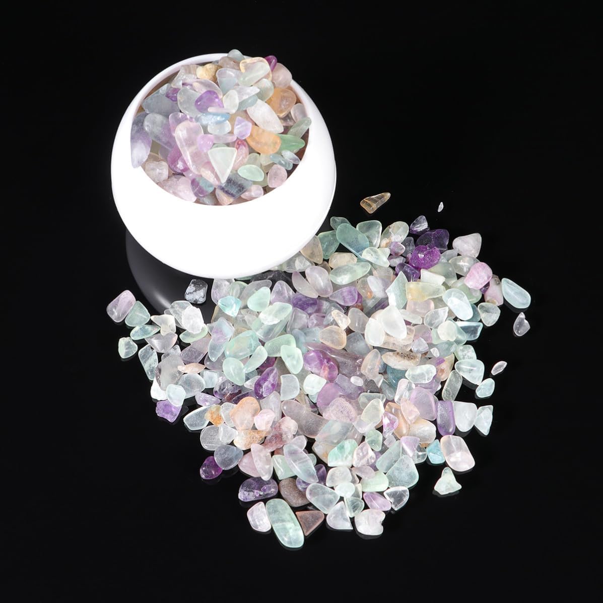 VICASKY Natural Degaussing Crystal Stone Rubble for Landscape Decoration