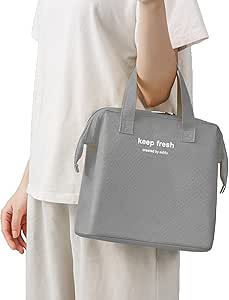 Zajop Bolsa De Almuerzo Portátil Calentadora De Mano Con