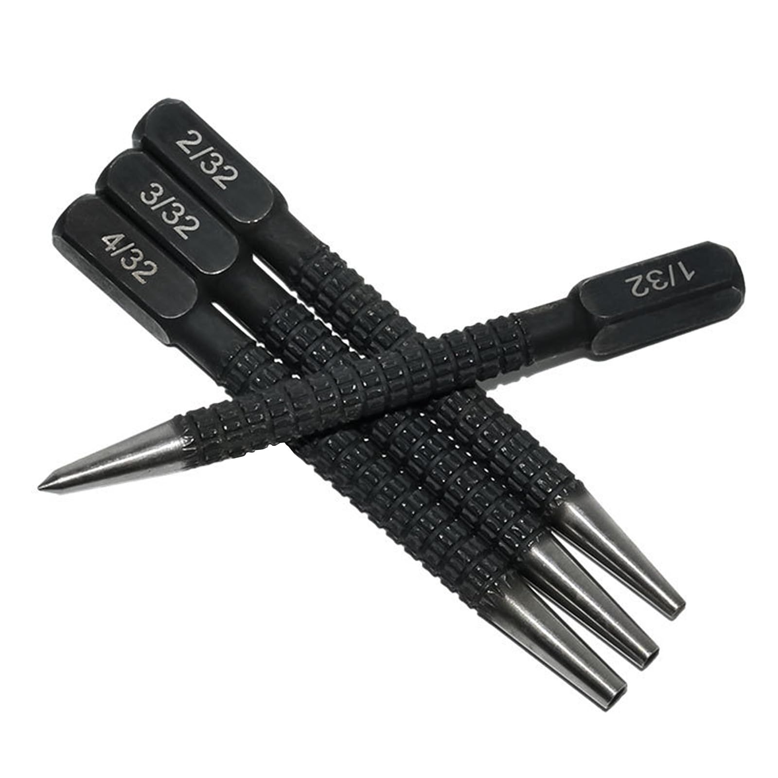 Kaccde Manual Point Punches Locator With Grip 1/32" 4/32" For Safe Projects Workshops Use Center Punches