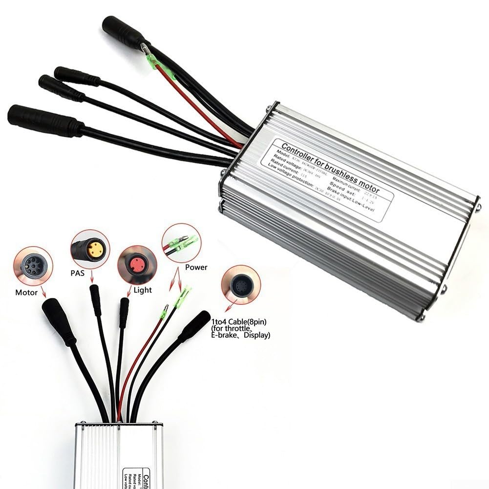 Controller brushless a onda sinusoidale 500W 36V/48V 22A per accessori KT con controllo frenante sensibile
