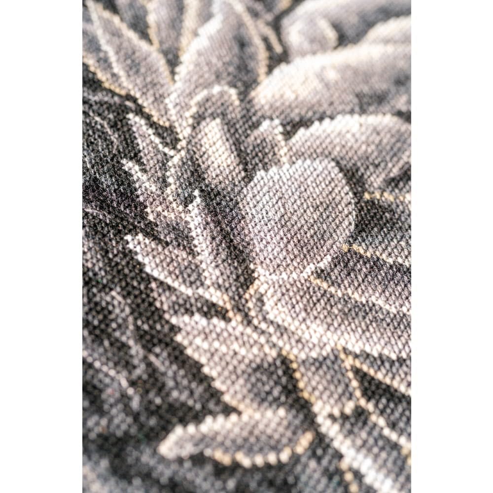 LANARTE Kreuzstich Stickpackungen Gezählter Kreuzstichbilder Set SCHWARZER SCHWAN Wanddekoration Handarbeit Set für Erwachsene 28 x 43 cm DIY Deko Bastelset Handwerker Kreative Geschenkset