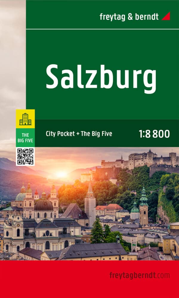 Salzburg CP f&b (r) scale: 1/10: Citymap 1:10 000: Stadskaart 1:10 000