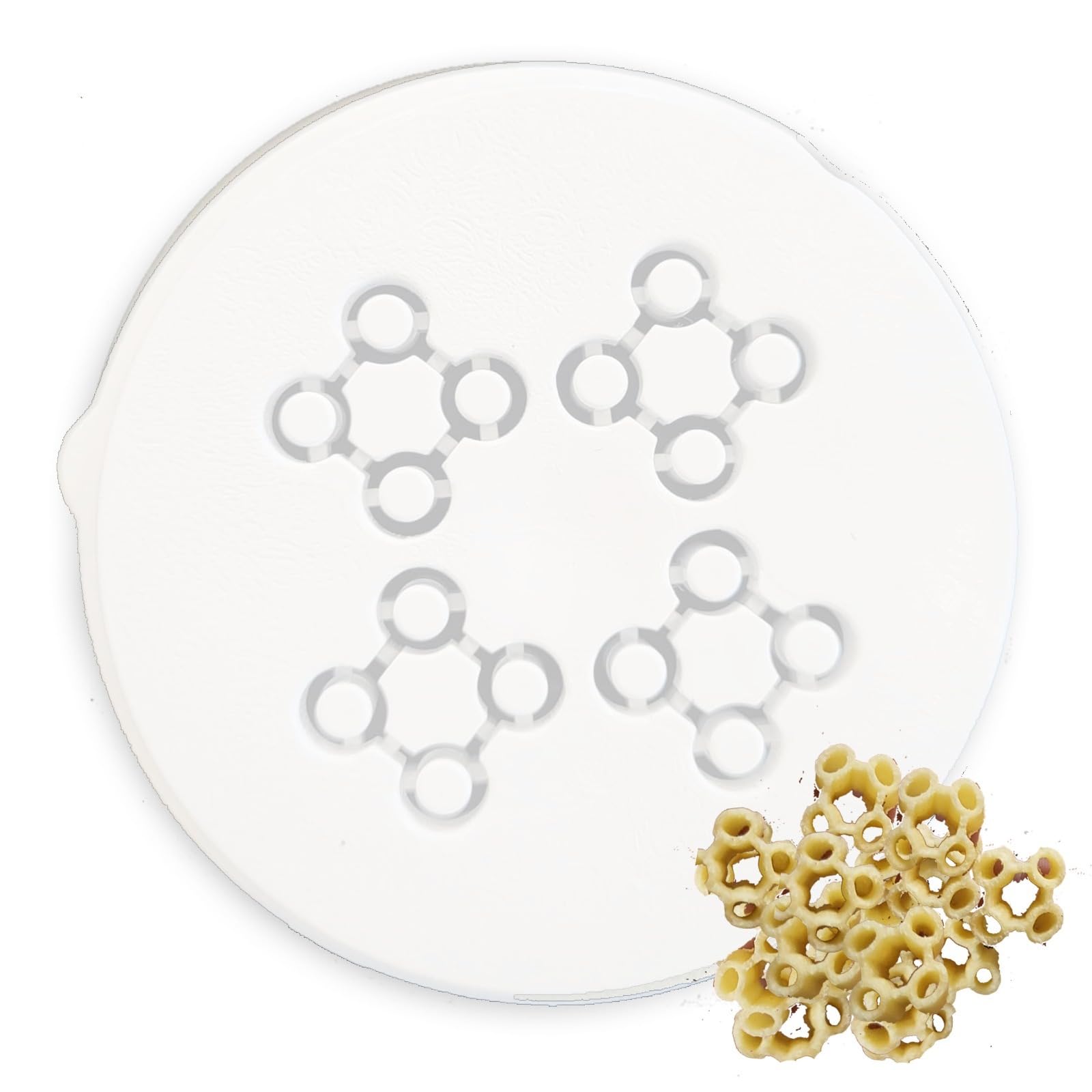 MY PASTA Cerchi Pasta Machine Disc Matrices | Advance Pasta Disc Die for Homemade Pasta Machine, Compatible with Philips Pasta Machine Series 7000 | Philips | Pasta Machine