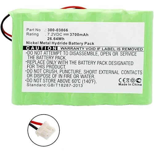 MPF Products 3700mAh 300-03866, LCP500-4B Battery Replacement Compatible with Honeywell Lynx 5100, Lynx 5200, Lynx 5210, Lynx Touch 7000 Security Alarm Systems