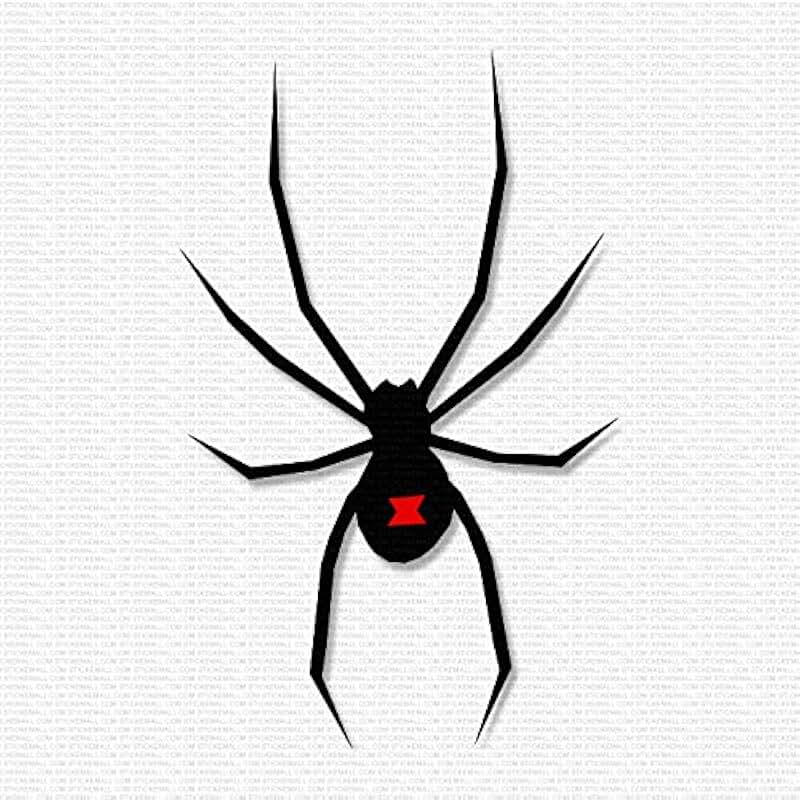 black widow decals