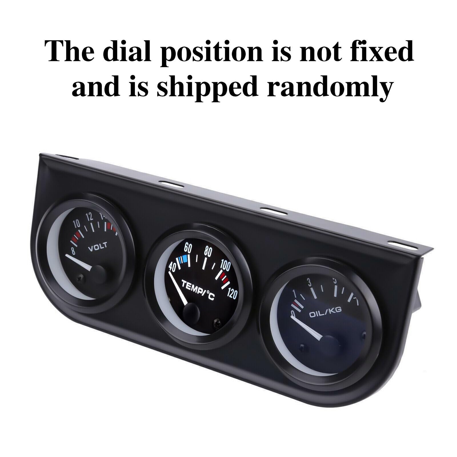 3-in-1 Öl Anzeige 52mm - Temperatur, Druck & Voltmeter Für Auto