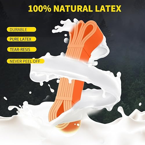 Miniatura 4 de ROSAPOAR Resistance Band Pull up Band Fitness Exercise Bands Natural Latex for Workout Body Stretch Powerlifting Band Fitness Sport Training at