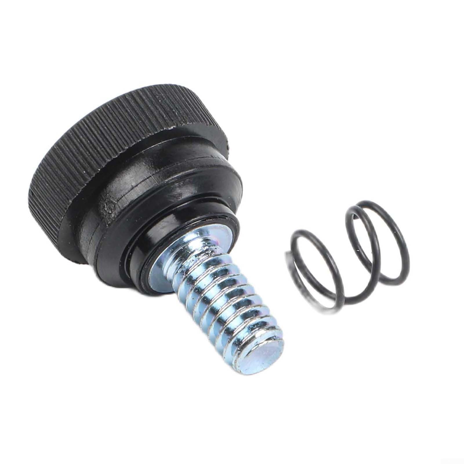 Circular Saw Fence Bolt and Spring for DCS573N, Rip Fence Spring Replacement, Metal Fence Clamp Screw, Power Tool Fence Assembly Part