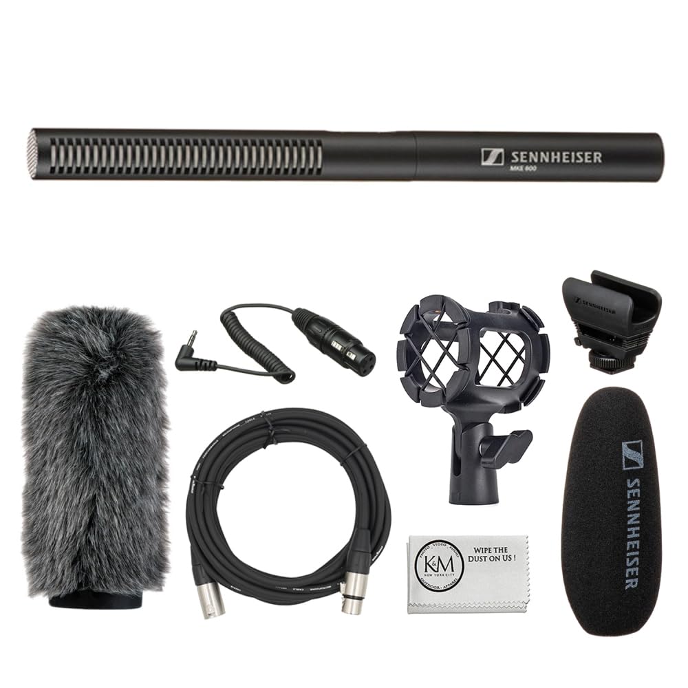 Amazon.com: Sennheiser MKE 600 Shotgun Microphone Bundled with