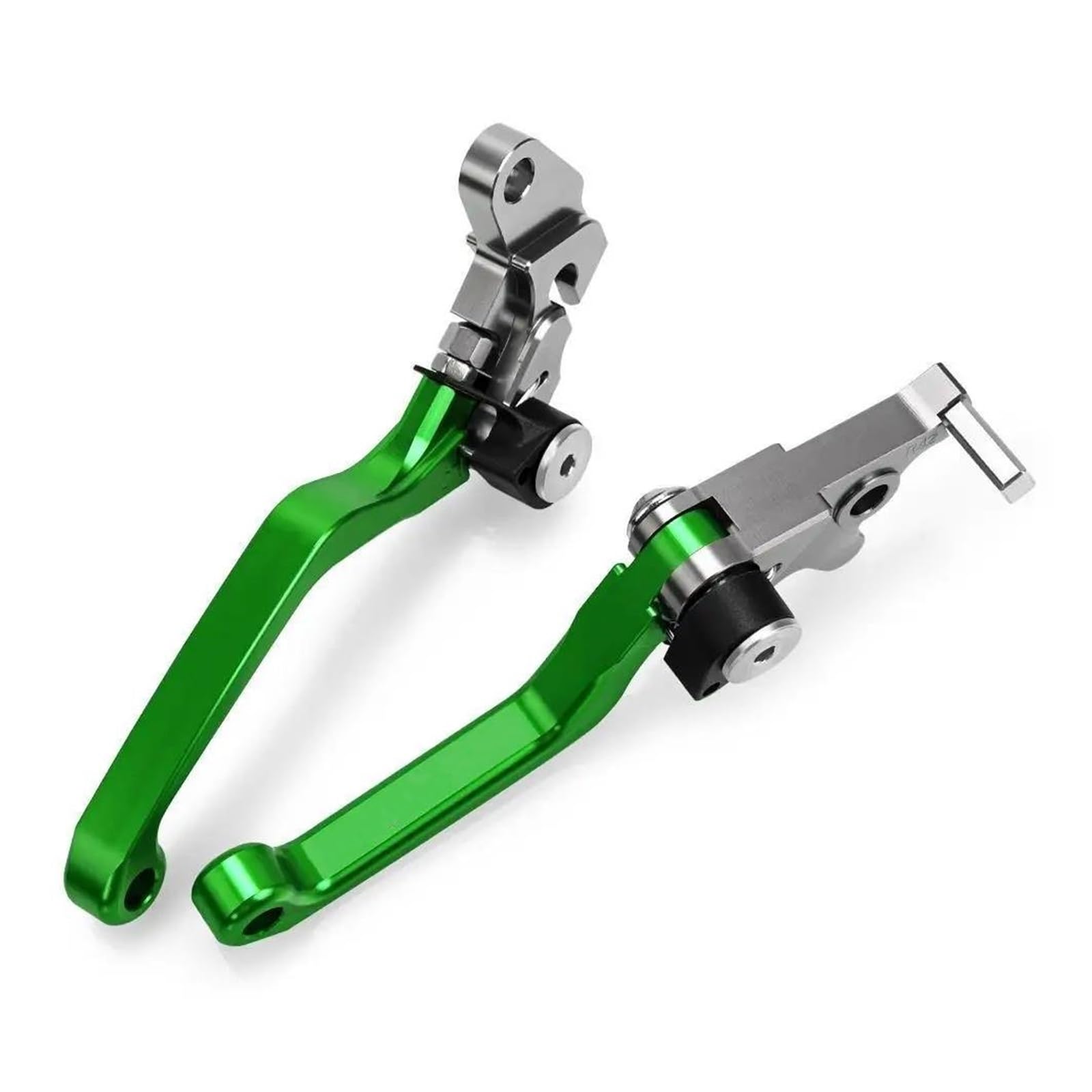 XNZQQAGRZ for Suzuki DRZ400 2000-2023 Motorcycle Accessories Dirt Pit Bike Brakes Handles Lever Pivot Brake Clutch Levers(Green)