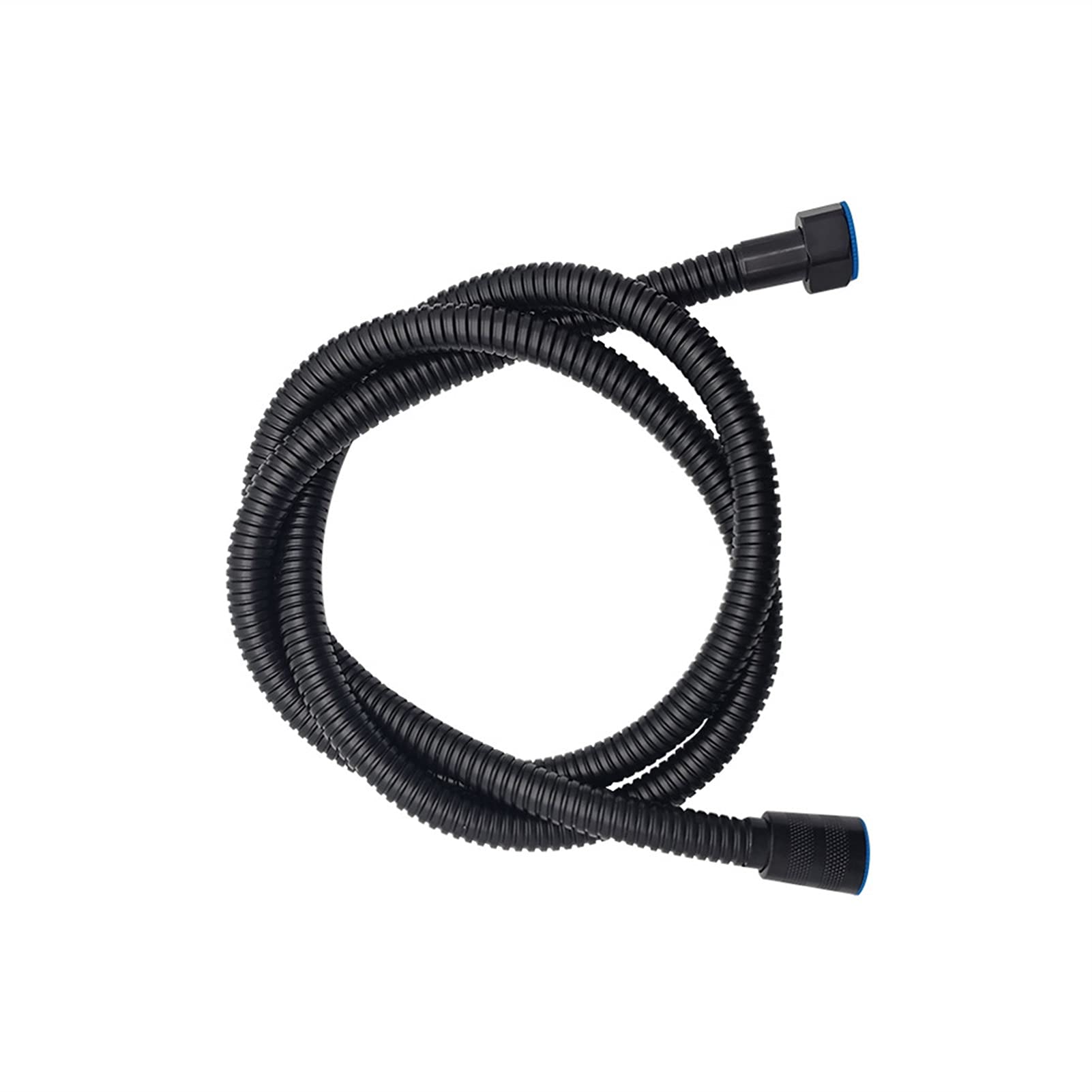 Tubo in acciaio inox Premium, Tubo Flessibile Doccia 1.4M Nero Acciaio Inox Soffione Flessibile Bagno Doccia Flessibile Doccia Palmare Raccordi for Tubi Acqua Sostituzione Tubo Acqua Dolce G1/2