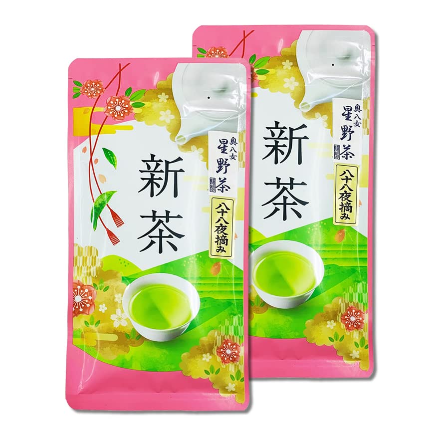 新茶 八女茶 特上 八女摘み 深蒸し煎茶 深蒸し煎茶・特上 赤 100g - 八女茶通販｜八女茶生産-減農薬製造