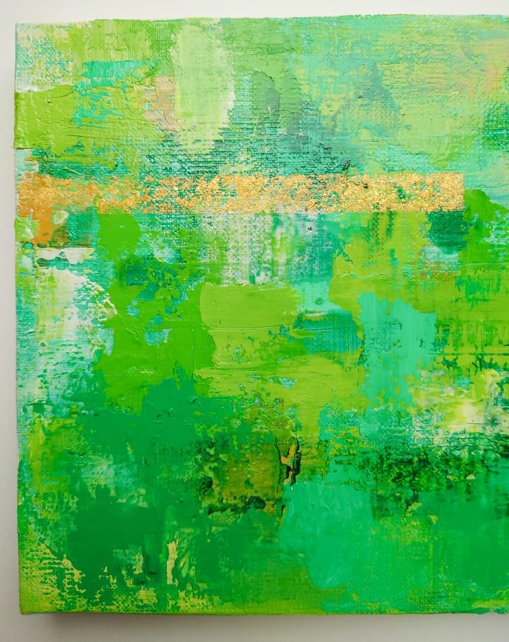 Amazon.co.jp: 絵画 直筆アート 「Forest」中村優子 ｜油絵 油彩画