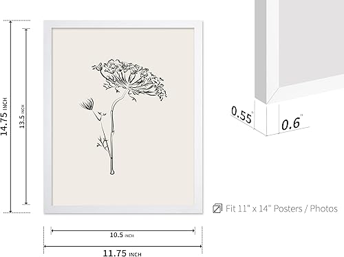 Miniatura 312 de Poster Master Póster de peonías – Estampado de flores retro – Ilustración floral – Ilustración en blanco y negro – Diseño de línea y abstracto –