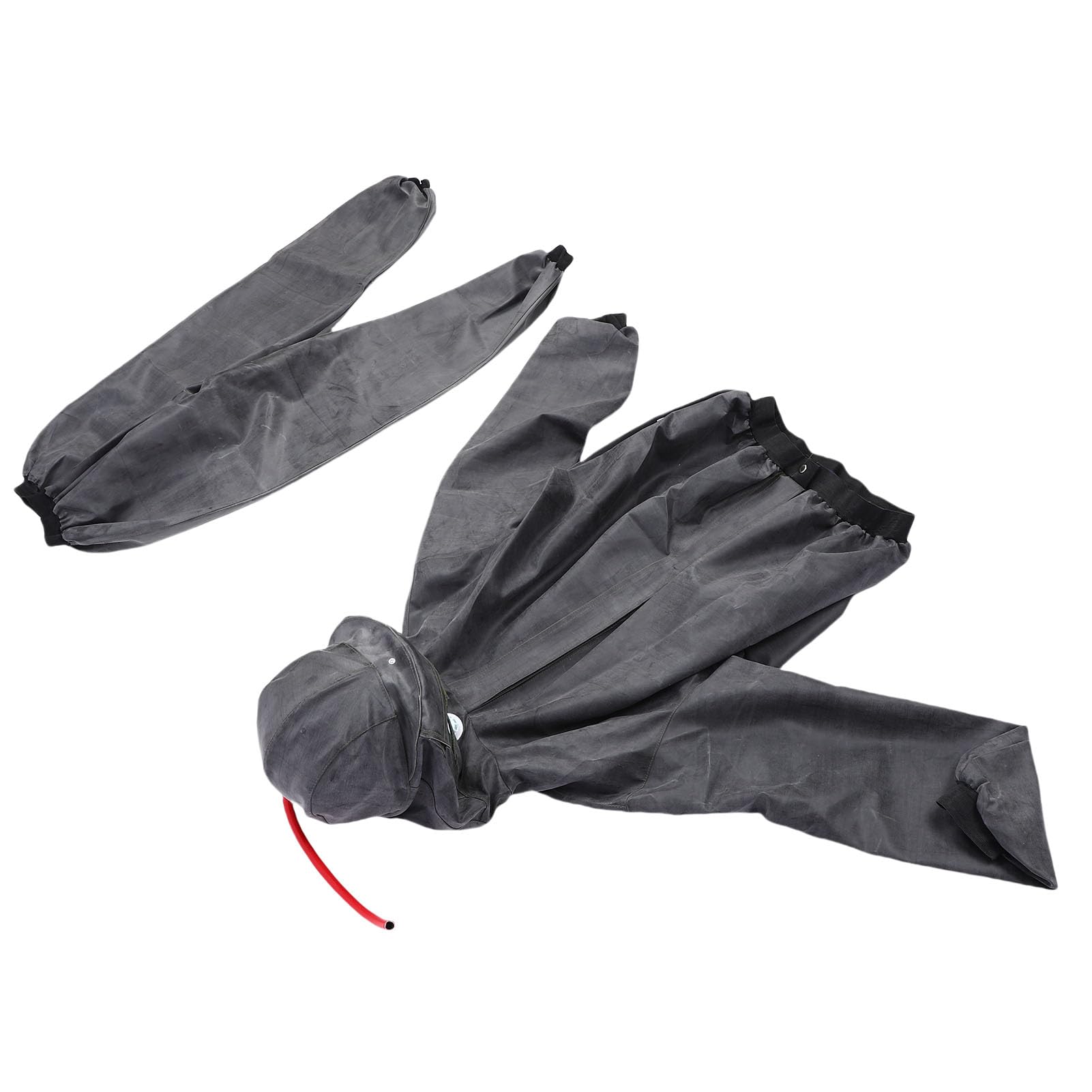 Traje Protector de Goma para Chorro de, Mono de Trabajo de Seguridad Duradero para Todo el Cuerpo, para Obras de Construcción Duras, Talla M