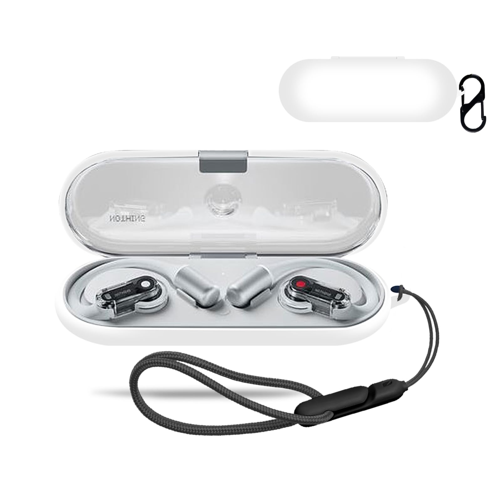 Nothing Ear (open) ワイヤレスオープンイヤホン　保護ケース付 Amazon | for Nothing Ear (オープン) オープンイヤーケースカバー