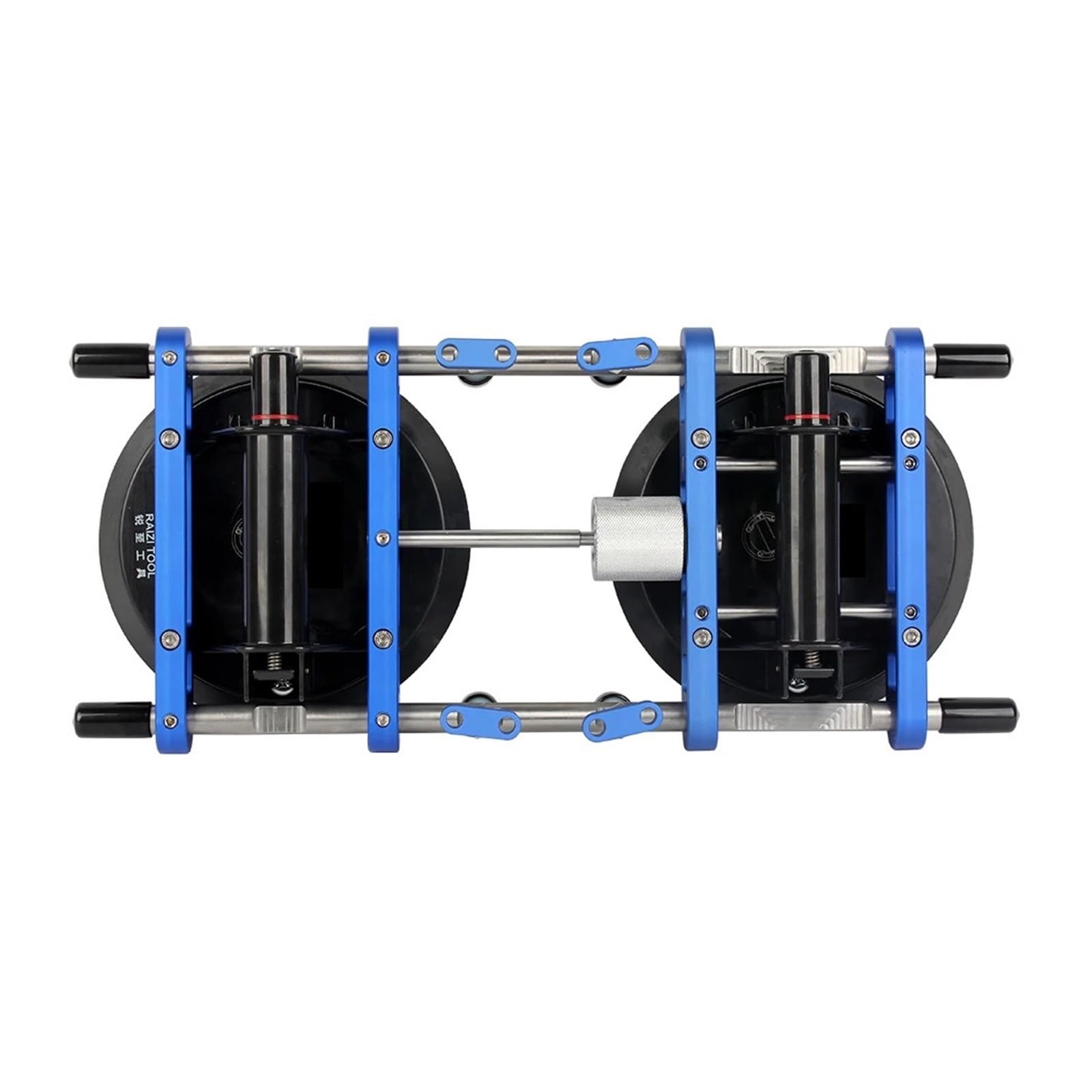 Zxzzas Manual Version Vacuum Suction Cup, 8 Inch Manual Granite Seam Setter For Stone Format Tile Slab Joining Leveling And Seaming