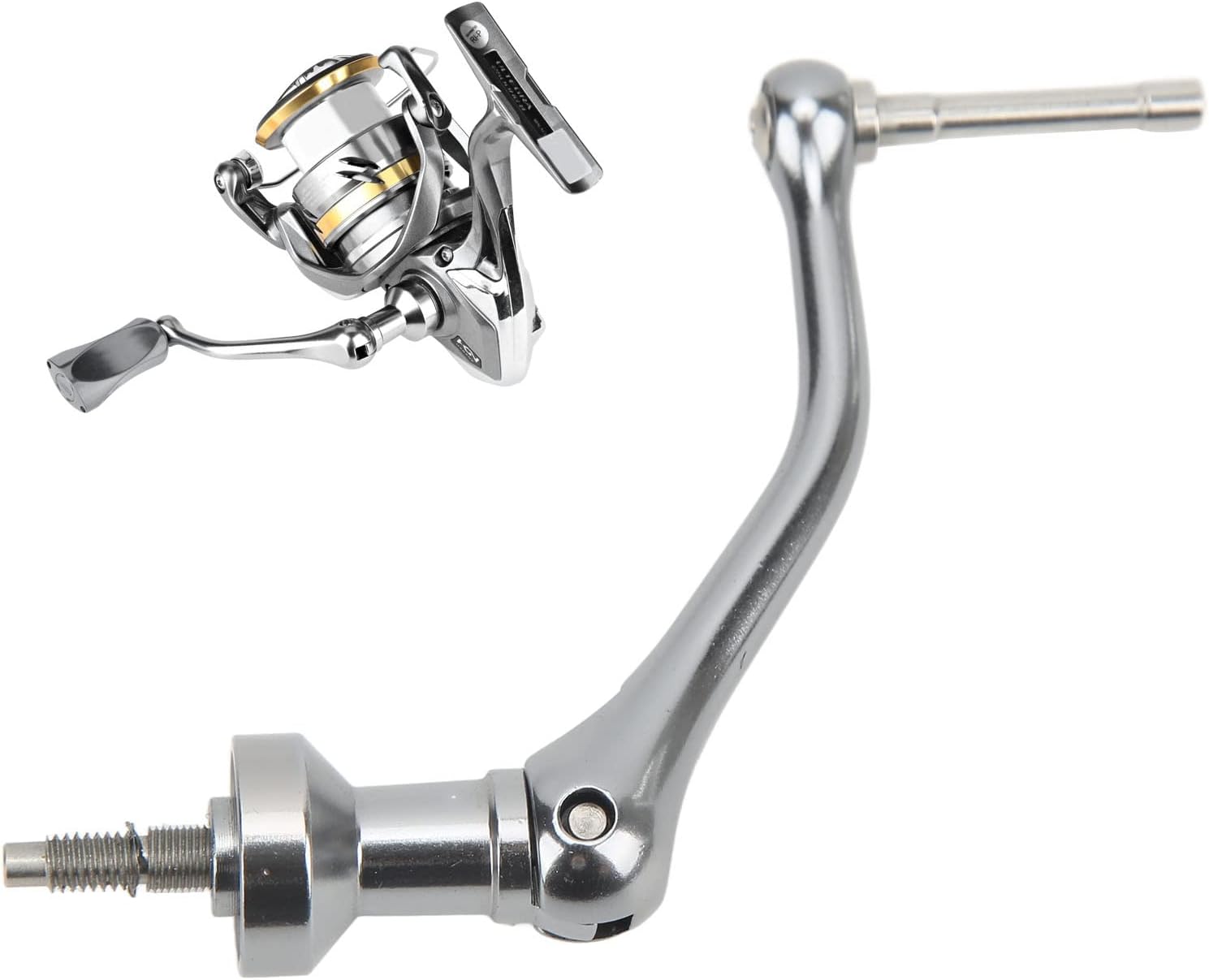 Honiwu Fishing Reel Handle, Screw in Type Spinning Reel