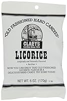 Vista 1 de Claeys Licorice Hard Candy 6 Oz No 671