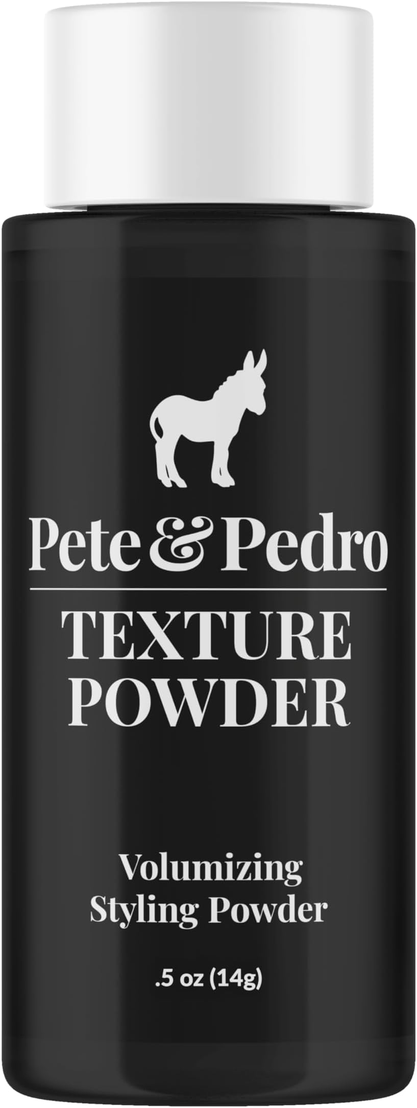 Pete & Pedro TEXTURE POWDER - Texturizing and Volumizing Styling Powder For Men & Women | Adds Mega Volume & Texture, Matte Finish, Root Lifting & Restyleable Hold | As Seen on Shark Tank, 0.5 oz.