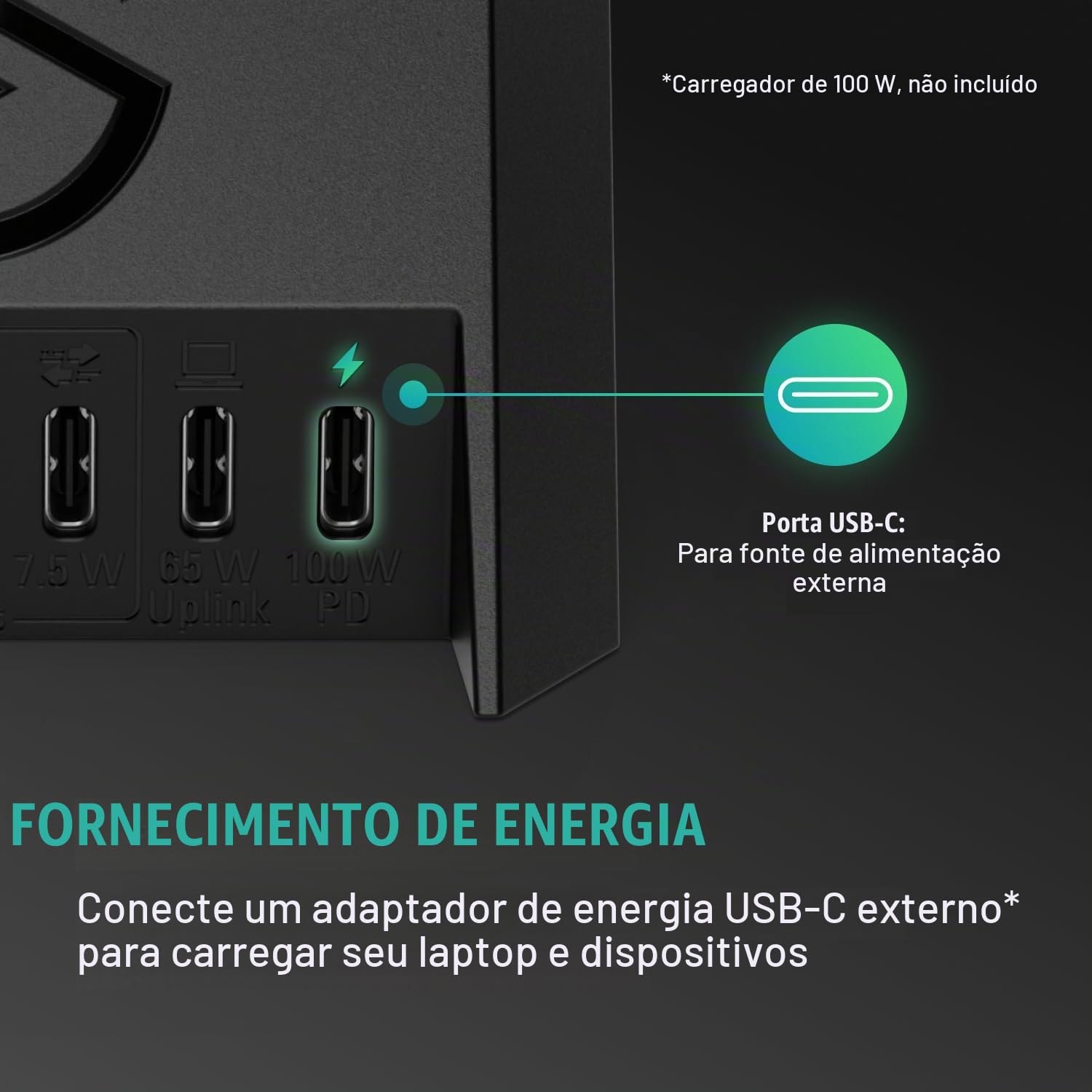 Elgato Hub USB – para Stream Deck +, 2 portas USB-C/2 portas USB-A