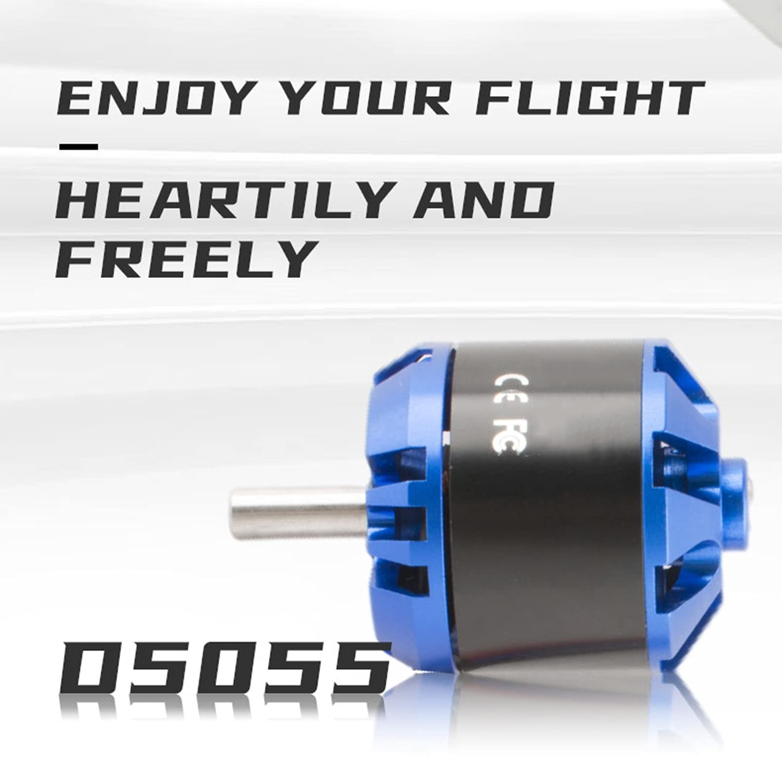 High Performance RC 5055 400KV Brushless Motor with 4.0mm Banana Plug for