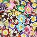 RUBYCA Mix Polymer Fimo Clay 5-leaves Flower Spacer Loose Beads 15mm for DIY Jewelry Making 100pcs