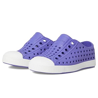 Native Shoes Kids Jefferson (Toddler) Girls Shoes Punk Purple/Shell White