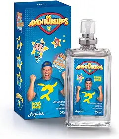 Os Aventureiros Luccas Neto Desodorante Colônia Masculina Jequiti, 25 ml 25 ml