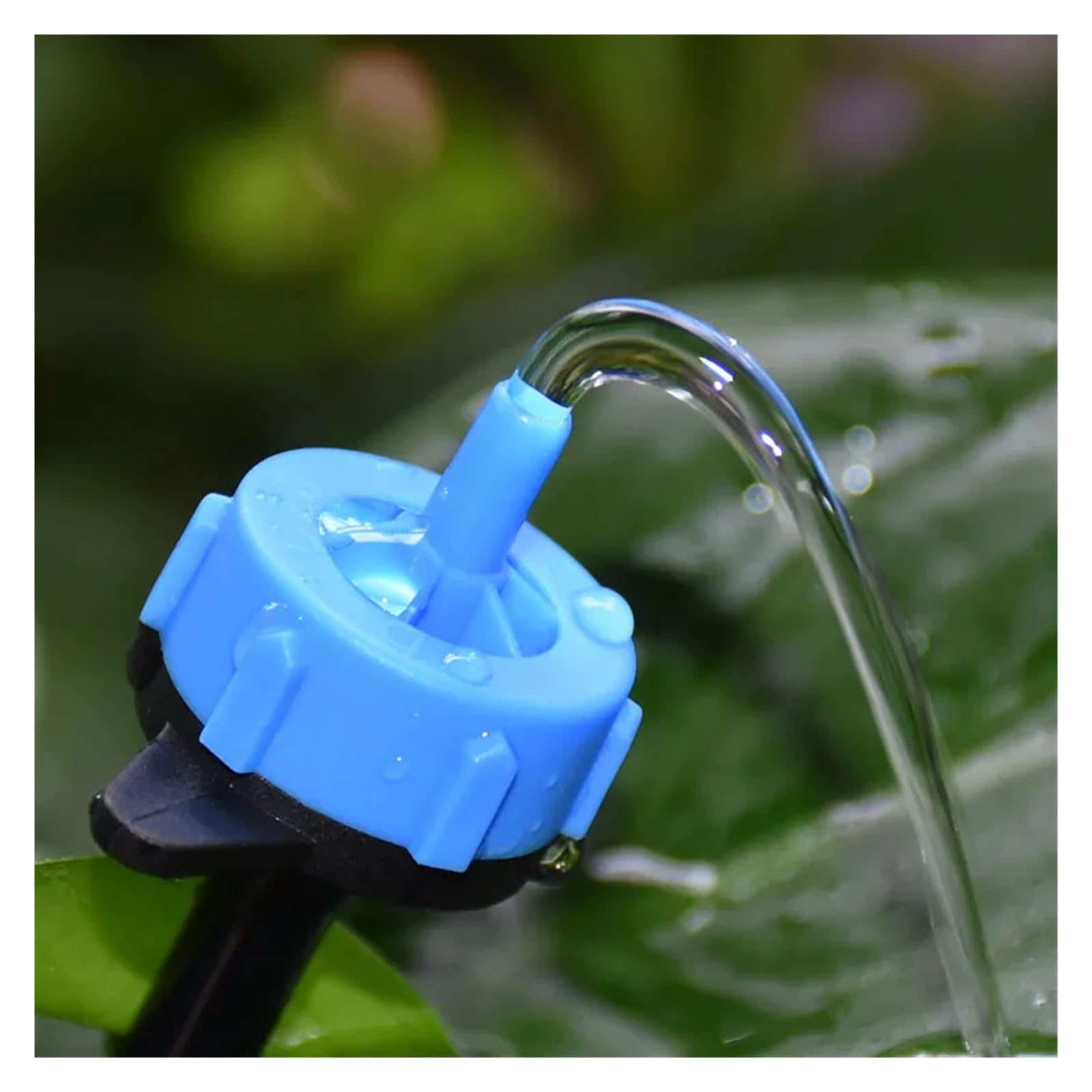 Suministros de jardinería Goteros compensados ​​por presión de 2 l/4 l/8 l, emisor de goteo con débito de agua, sistema de goteo con caída de presión for riego Goteros, 200 unidades Boquilla(Yellow)