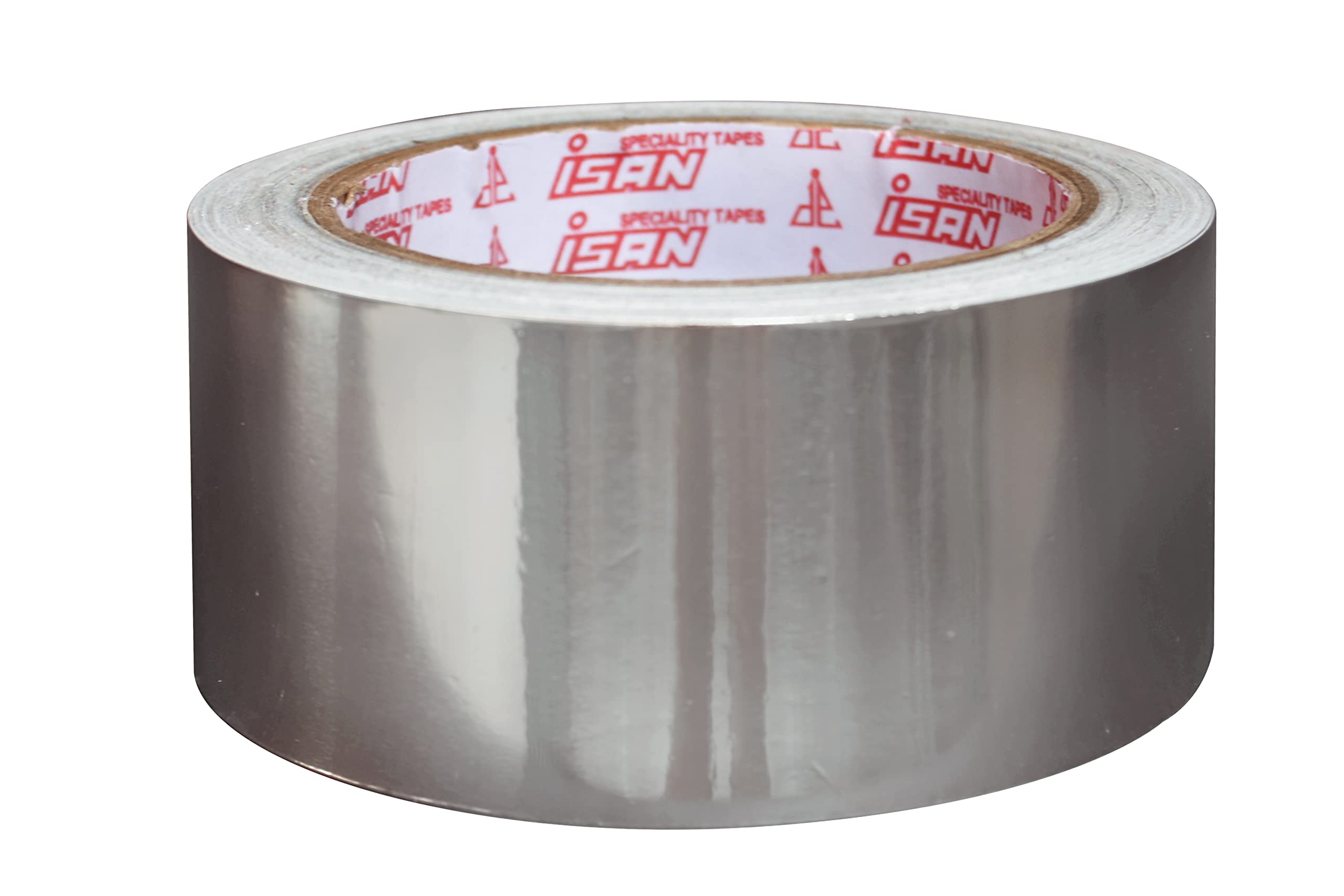 ISAN® Aluminium Foil Self Adhesive Tape 48mm (2" Approx) Width, Length 20 Meters (1 Pc.),High Temperature Tape - Perfect for HVAC, Sealing & Patching, Hot & Cold Air Ducts, Metal Repair (B09N8XHKXM) Amazon Price History, Amazon Price Tracker