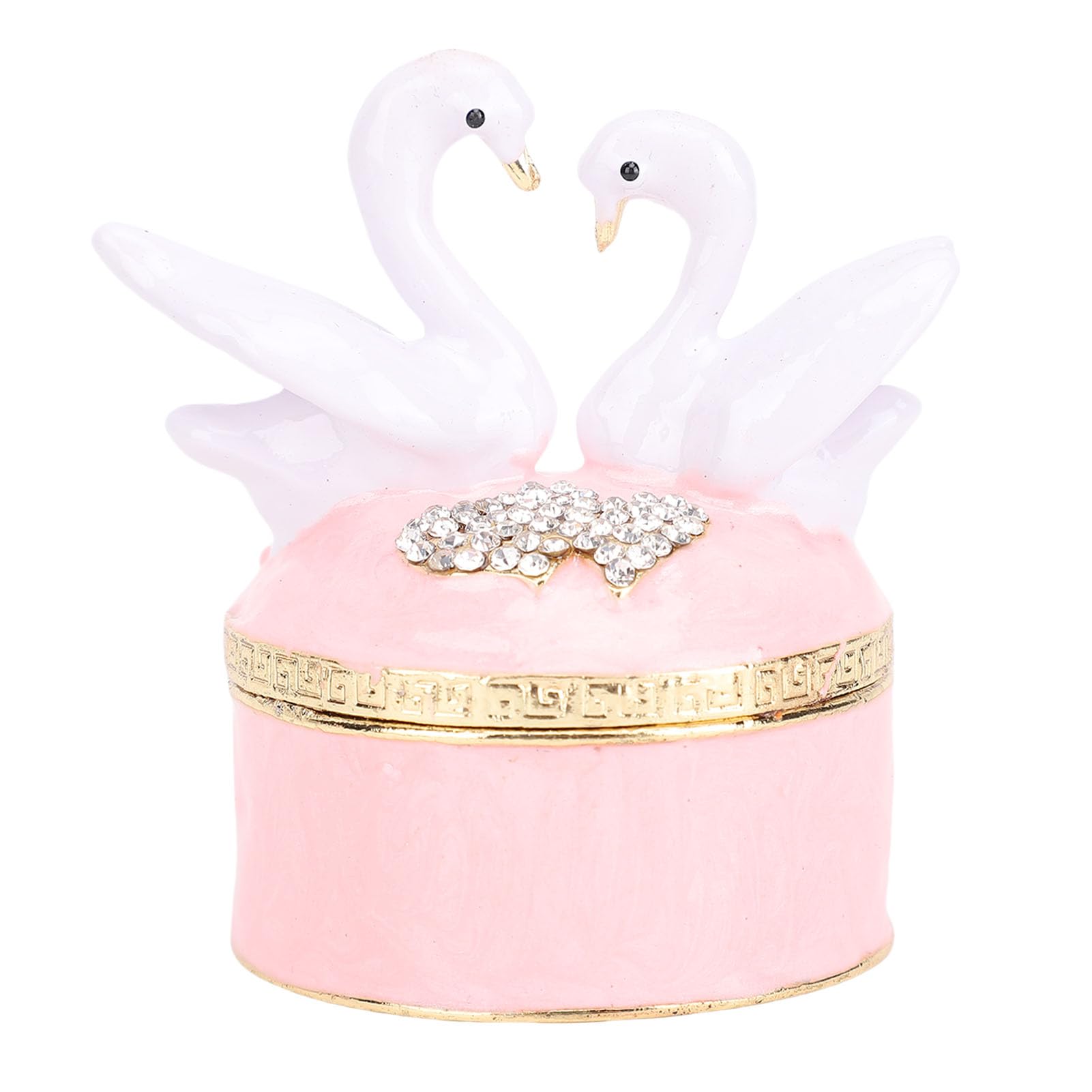 HLHLH Swan Rings Earrings Holder, Zinc Alloy Jewelry Storage Organizer