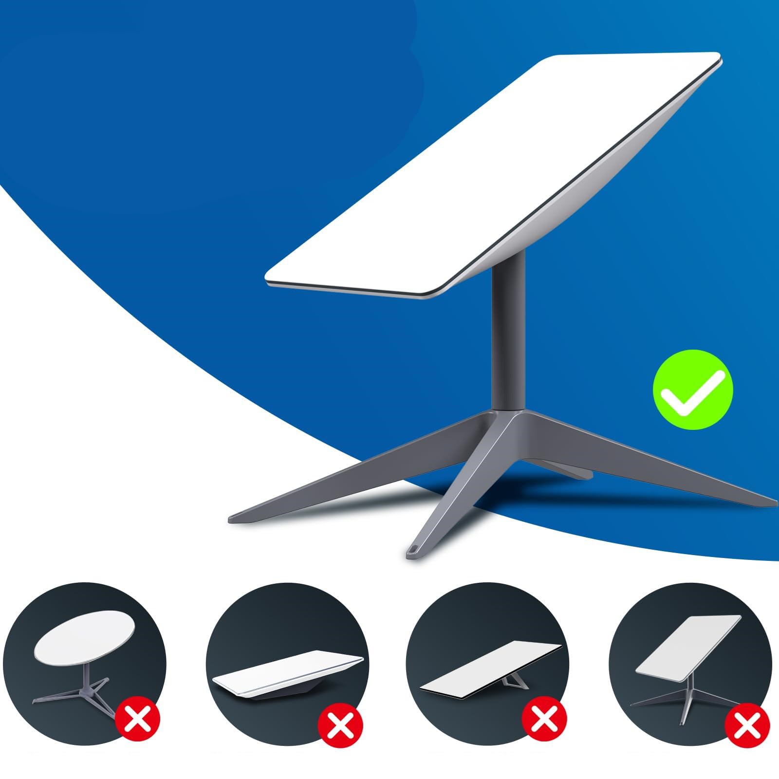 Adattatore Ethernet Per Connessione Cablata Stabile Con Adattatore Rete Esterno Satellitare Attivato