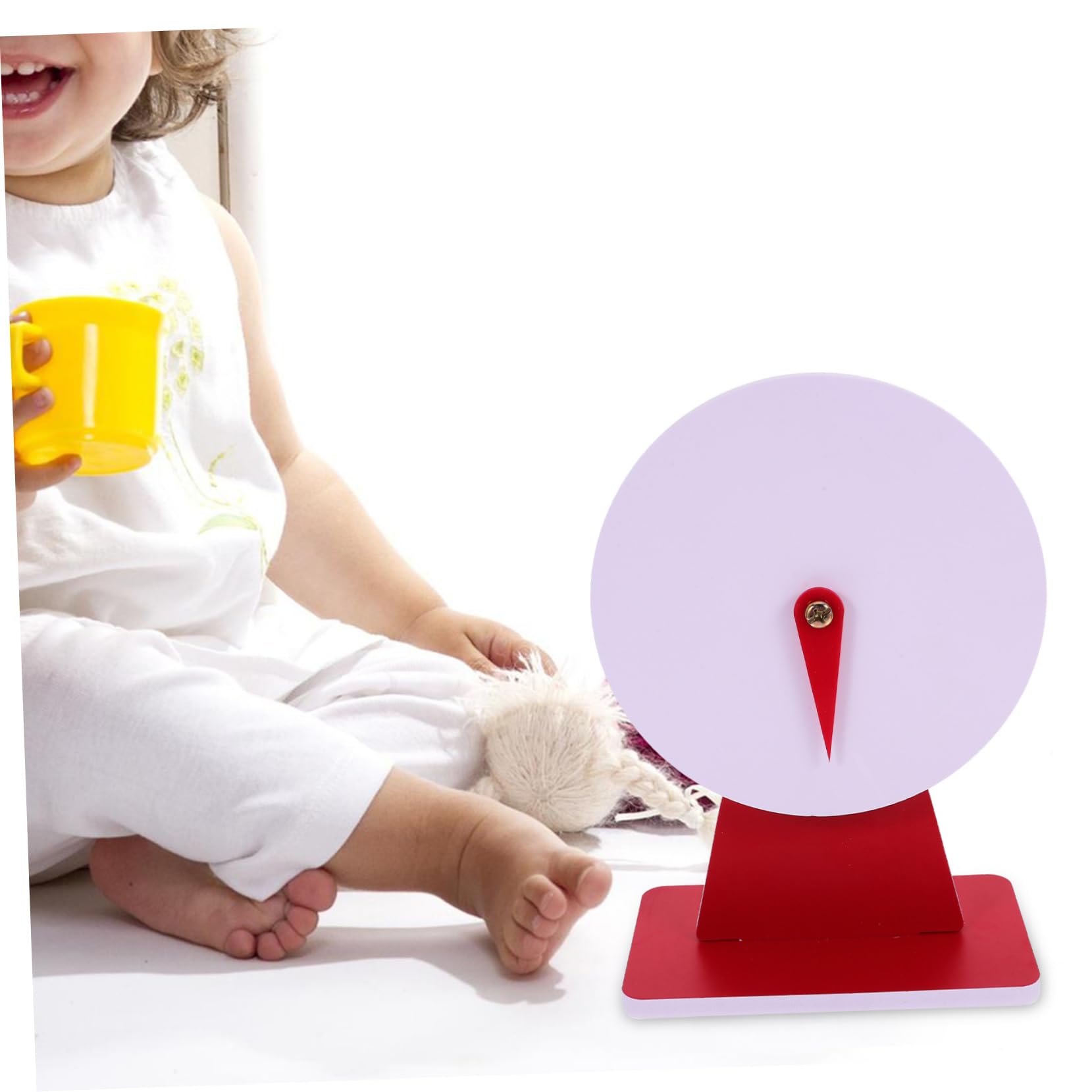 COLLBATH Game Prize Turntable Diy Lucky Draw Wheel Rotating Wheel for Prizes Party Game Props