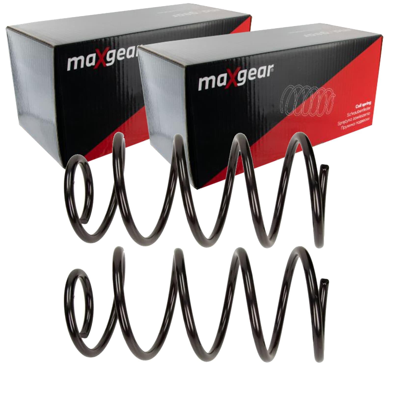 BandelOne enthält 2X Maxgear Fahrwerksfedern Satz vorne passend für Focus links+rechts |