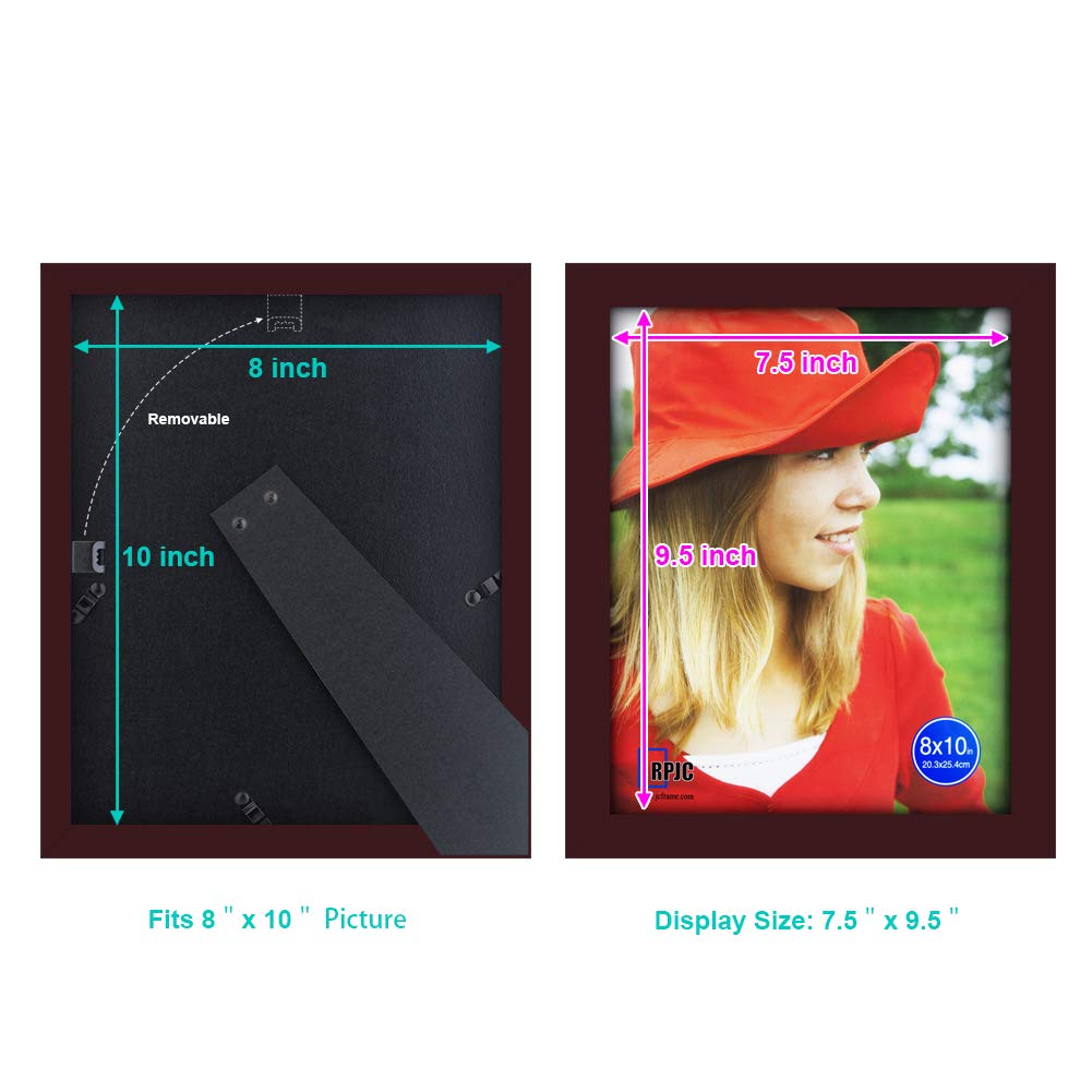 8 10 Inch Snapklik.com : 8x10 Inch Picture Frame Made Of Solid Wood High ...