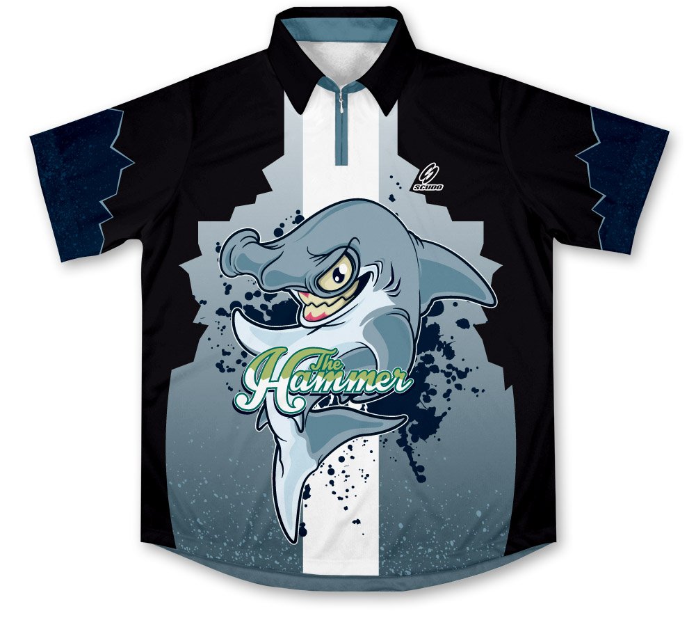 Hammerhead Shark Fishing Jersey - Size 4XL